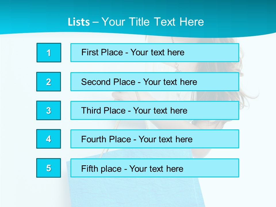 Happiness Happy Women PowerPoint Template