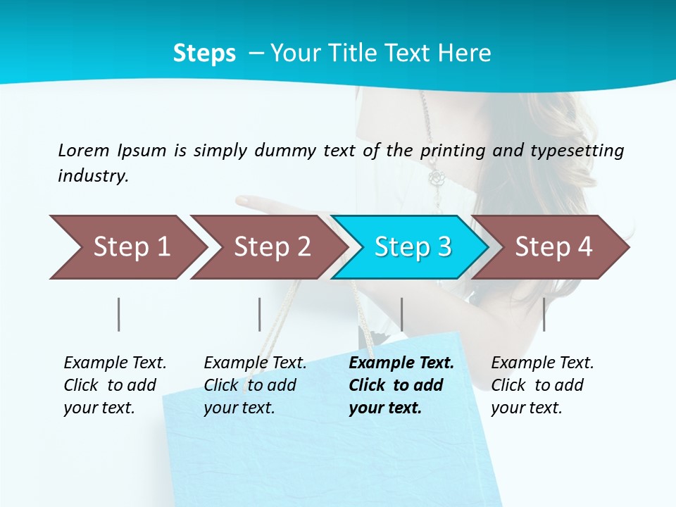 Happiness Happy Women PowerPoint Template