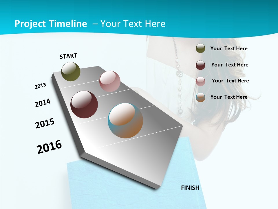 Happiness Happy Women PowerPoint Template