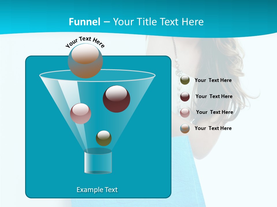 Happiness Happy Women PowerPoint Template