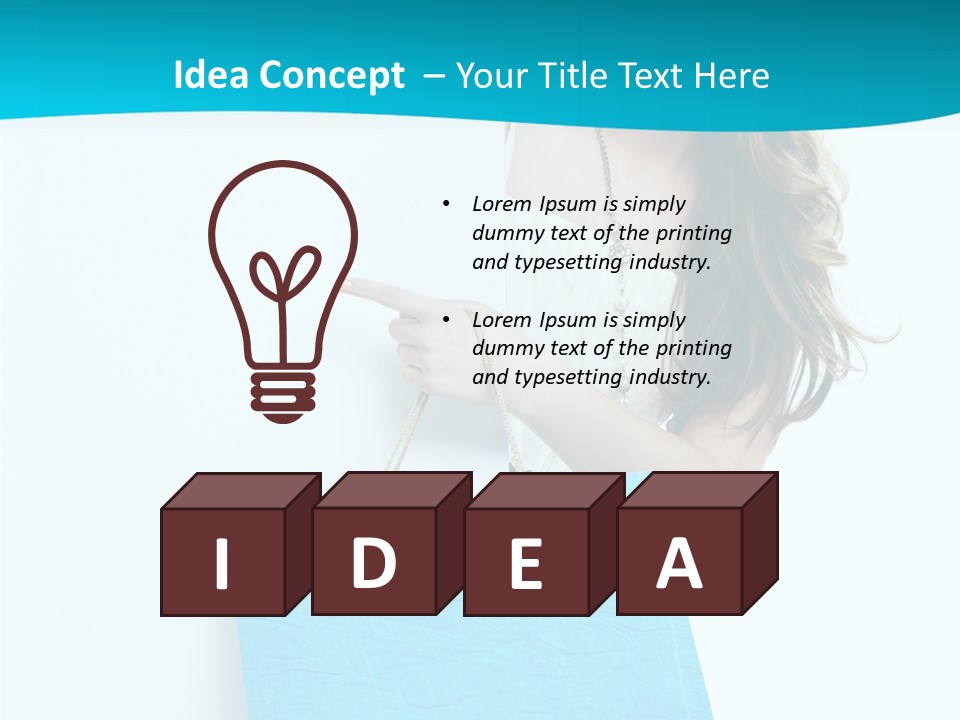 Happiness Happy Women PowerPoint Template