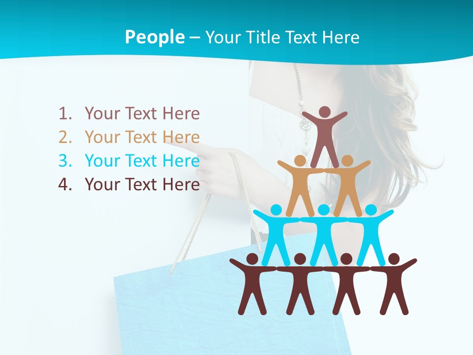 Happiness Happy Women PowerPoint Template