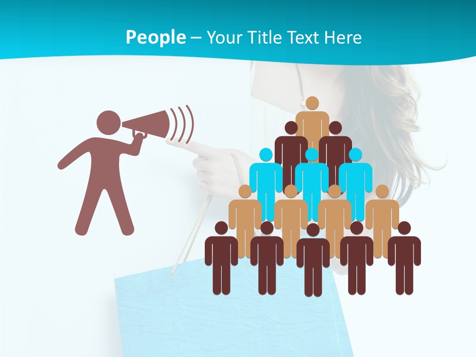 Happiness Happy Women PowerPoint Template