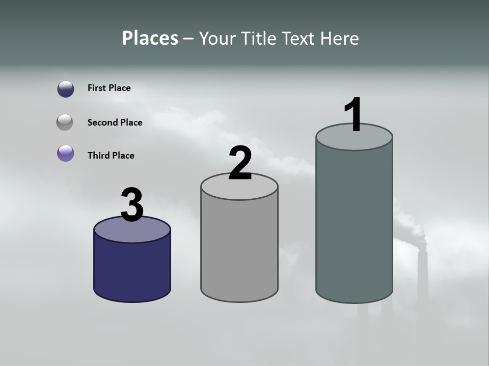 Pollution Industry Crisis PowerPoint Template