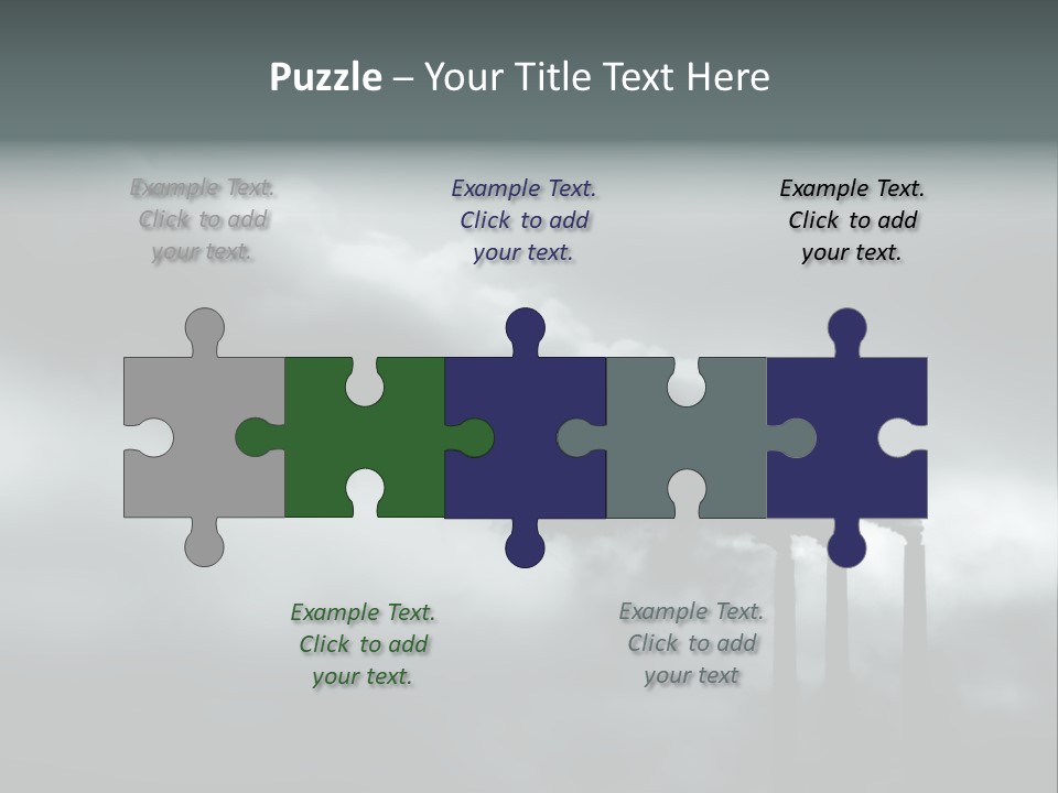 Pollution Industry Crisis PowerPoint Template