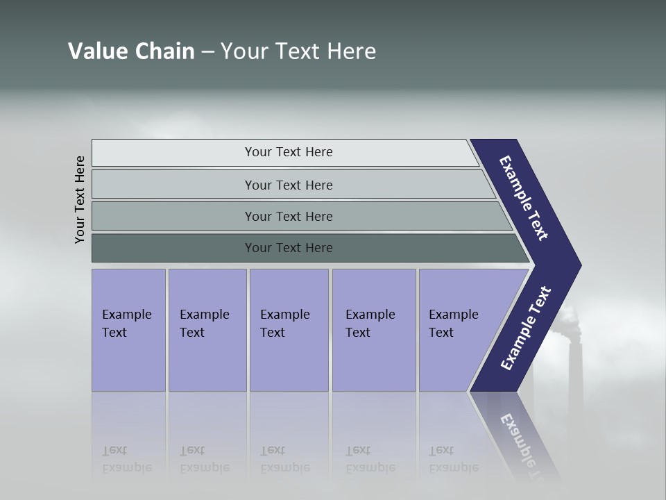 Pollution Industry Crisis PowerPoint Template
