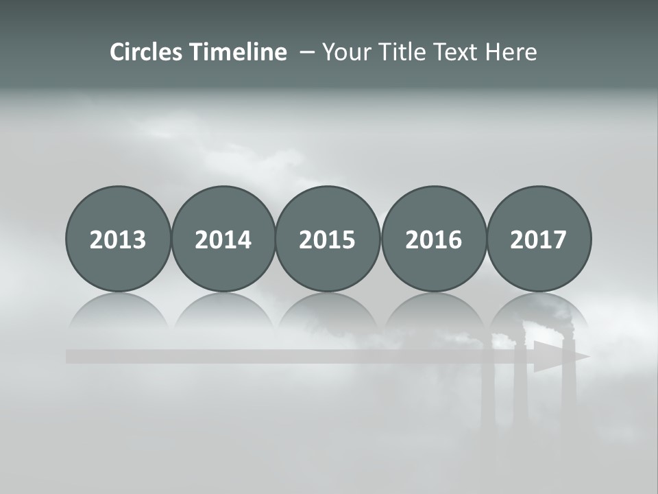 Pollution Industry Crisis PowerPoint Template