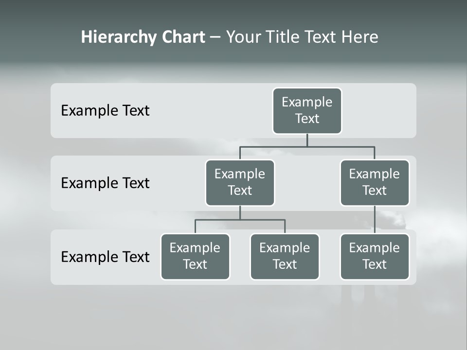 Pollution Industry Crisis PowerPoint Template
