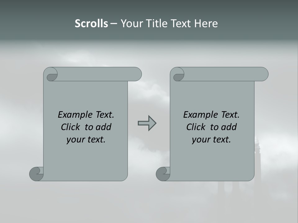 Pollution Industry Crisis PowerPoint Template