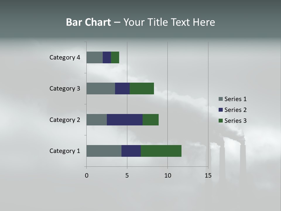 Pollution Industry Crisis PowerPoint Template