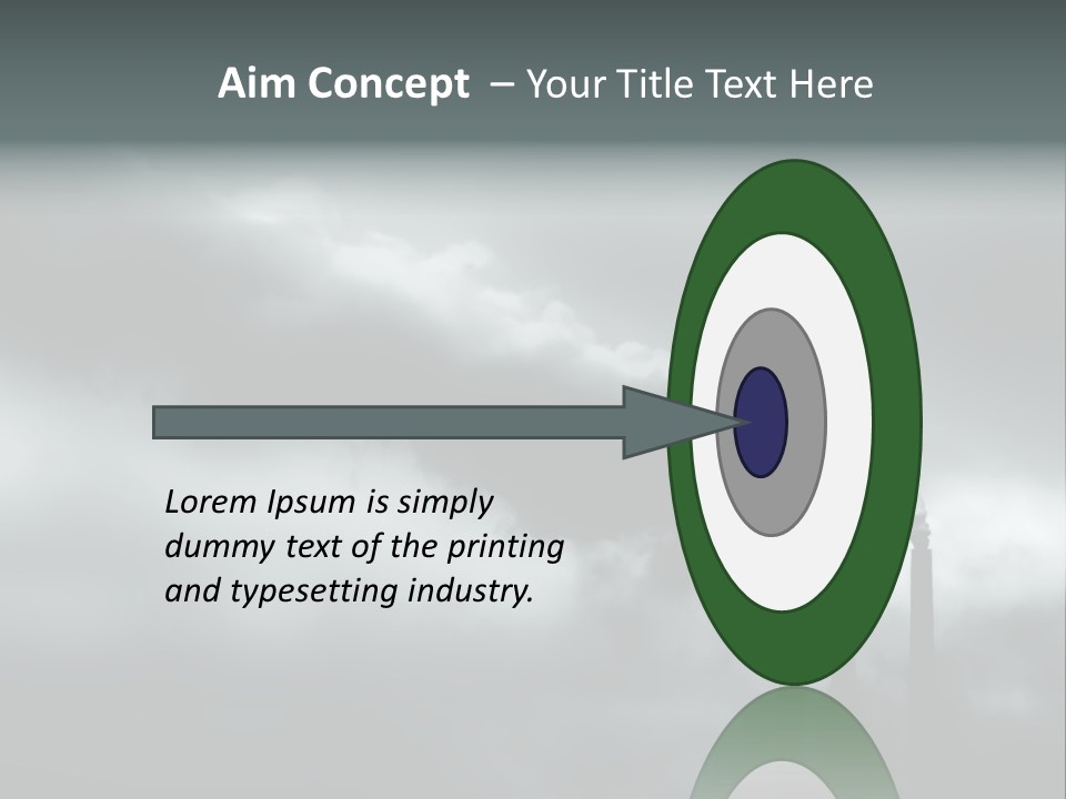 Pollution Industry Crisis PowerPoint Template