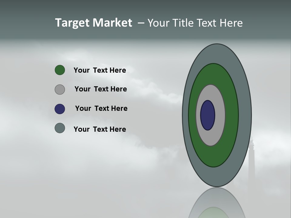Pollution Industry Crisis PowerPoint Template