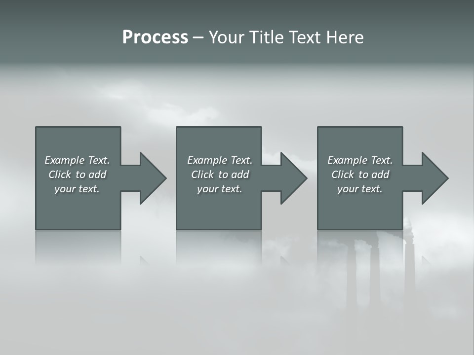 Pollution Industry Crisis PowerPoint Template