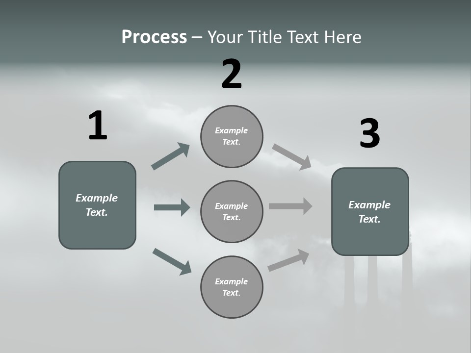 Pollution Industry Crisis PowerPoint Template