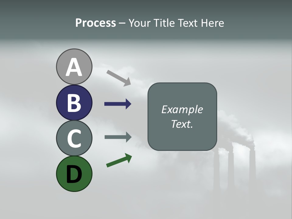 Pollution Industry Crisis PowerPoint Template