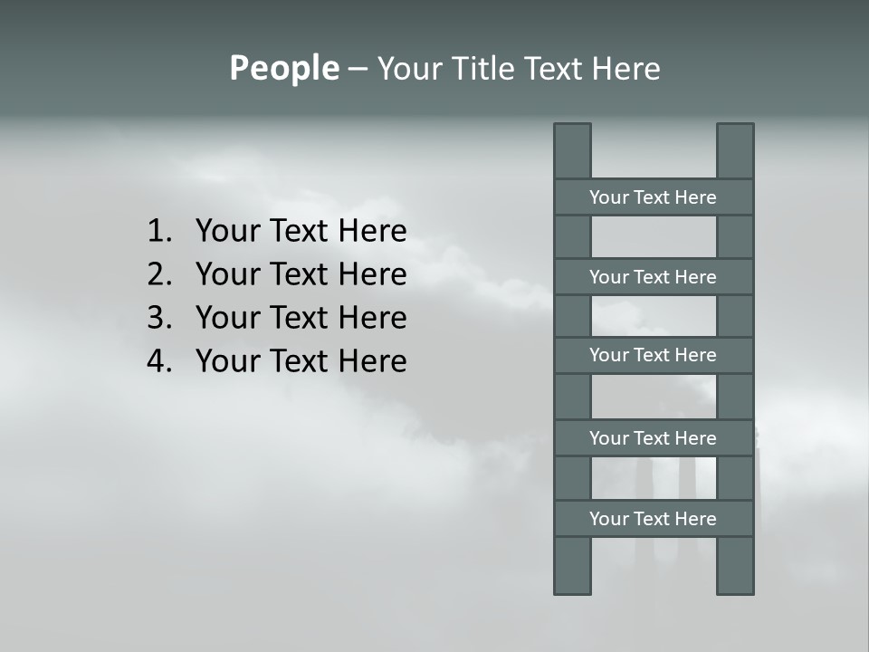 Pollution Industry Crisis PowerPoint Template