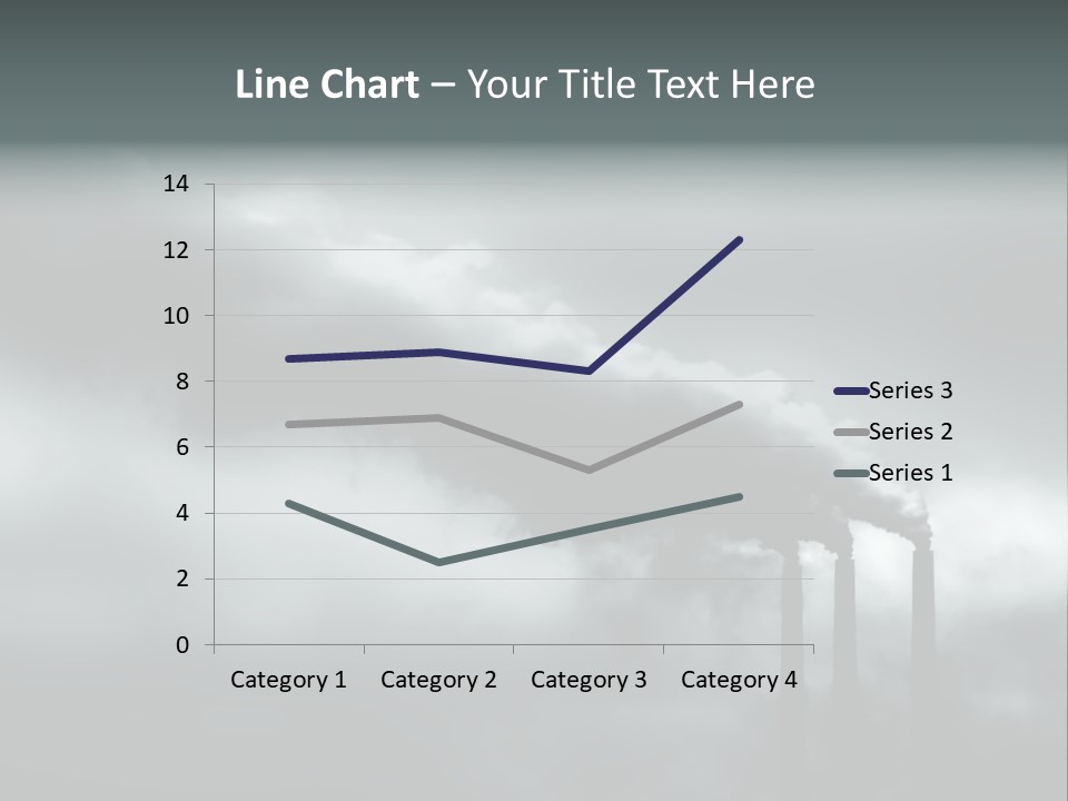 Pollution Industry Crisis PowerPoint Template