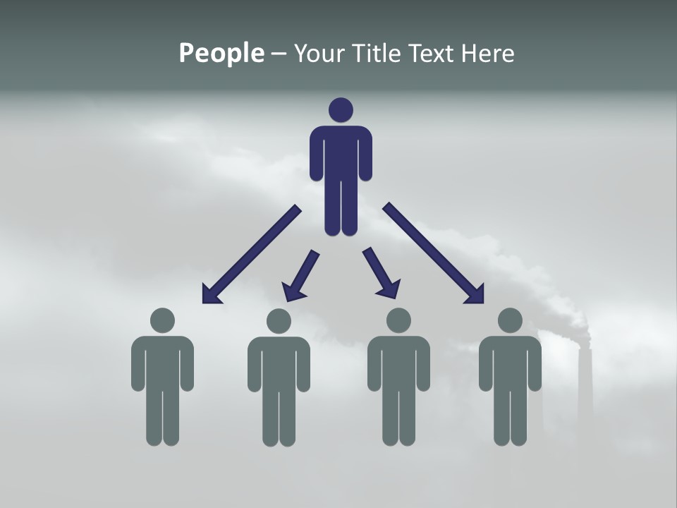 Pollution Industry Crisis PowerPoint Template