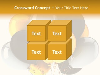 Card Bunch Render PowerPoint Template