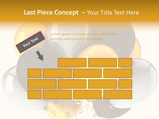 Card Bunch Render PowerPoint Template