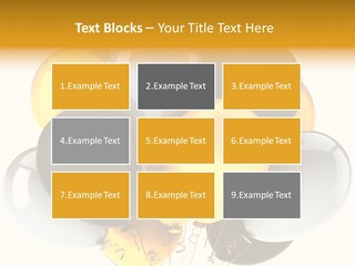 Card Bunch Render PowerPoint Template