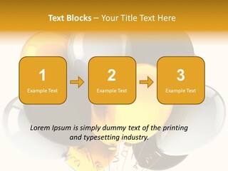 Card Bunch Render PowerPoint Template