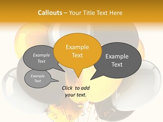 Card Bunch Render PowerPoint Template