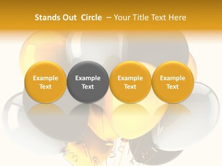 Card Bunch Render PowerPoint Template
