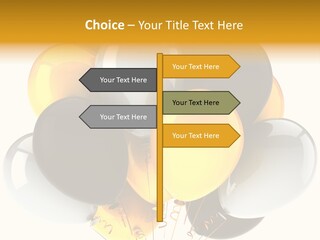 Card Bunch Render PowerPoint Template
