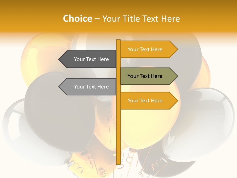 Card Bunch Render PowerPoint Template