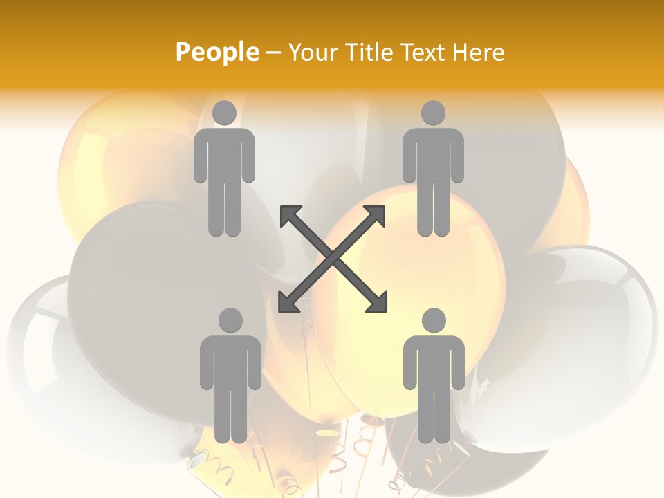 Card Bunch Render PowerPoint Template