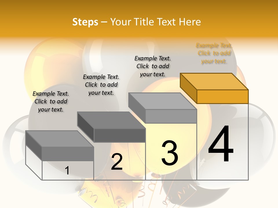 Card Bunch Render PowerPoint Template