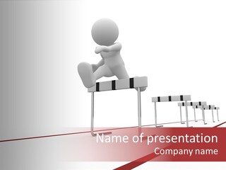 Image Run Competition PowerPoint Template