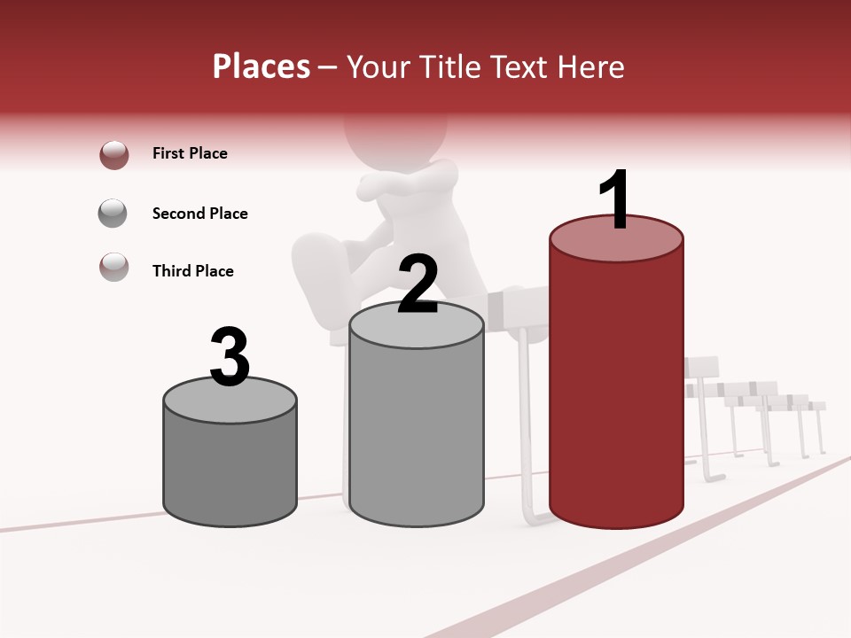 Image Run Competition PowerPoint Template