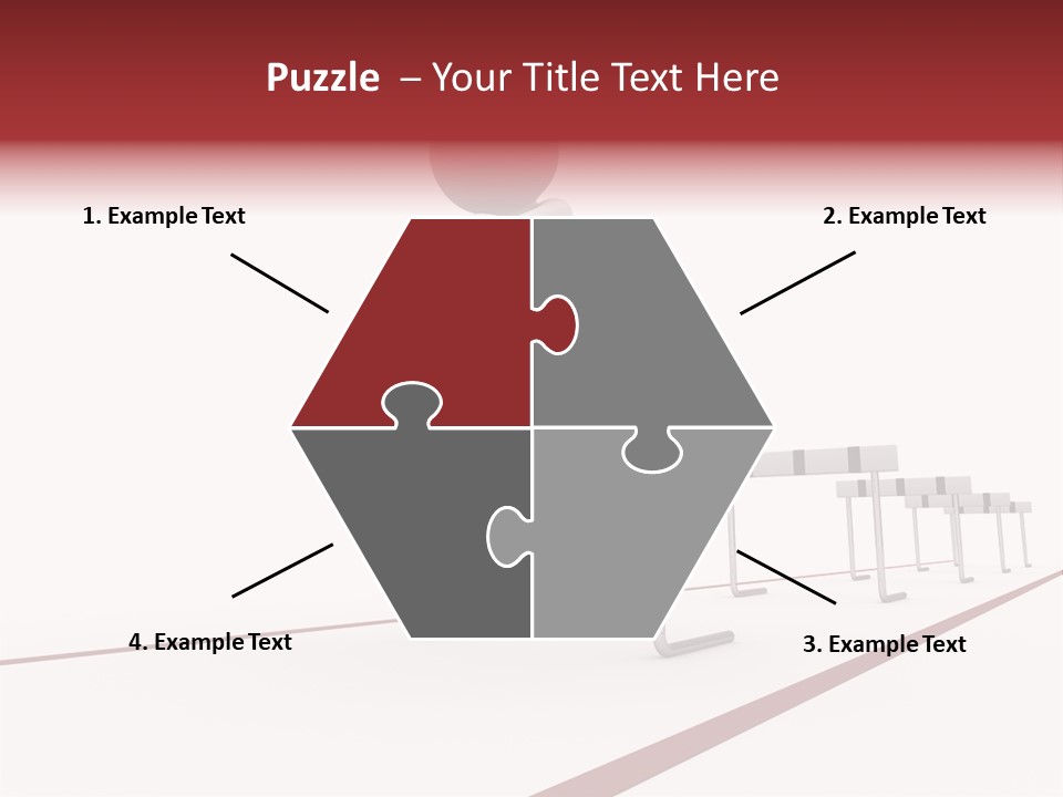 Image Run Competition PowerPoint Template