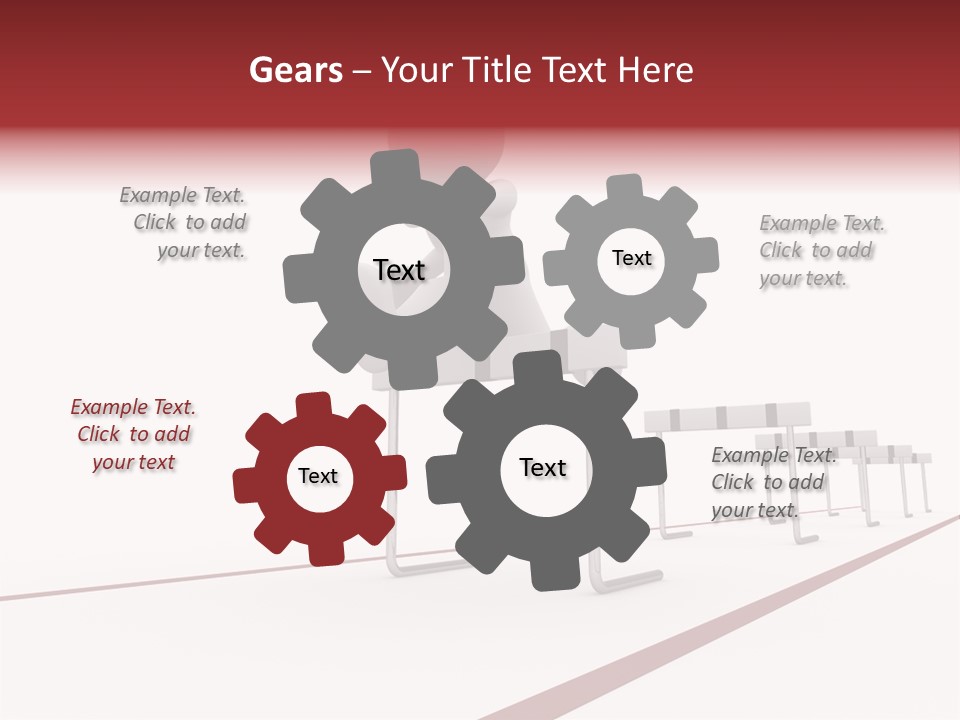 Image Run Competition PowerPoint Template