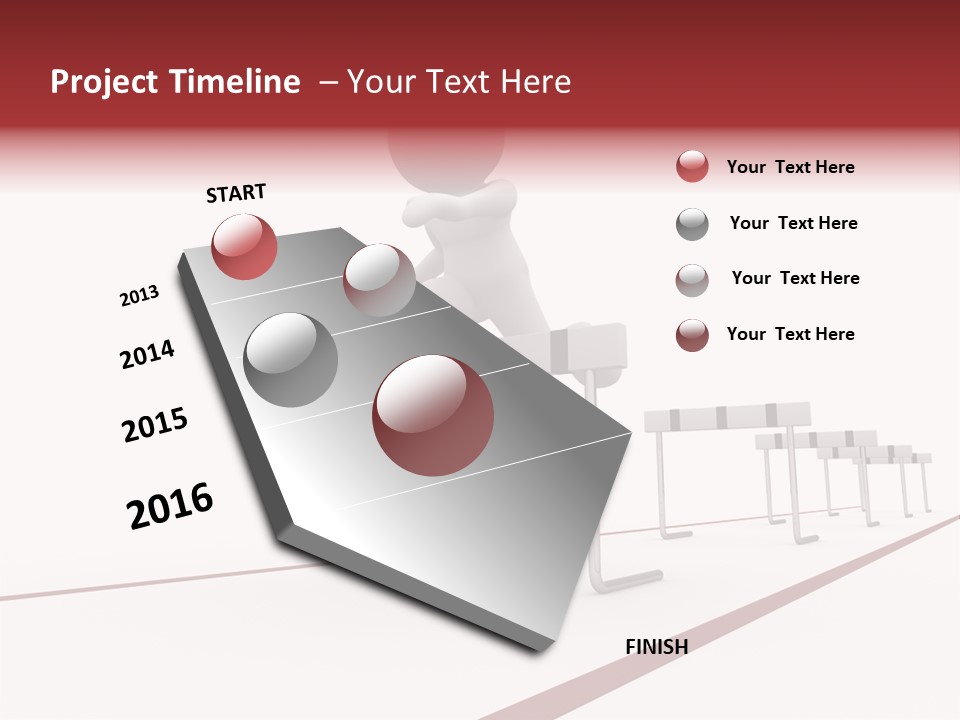 Image Run Competition PowerPoint Template