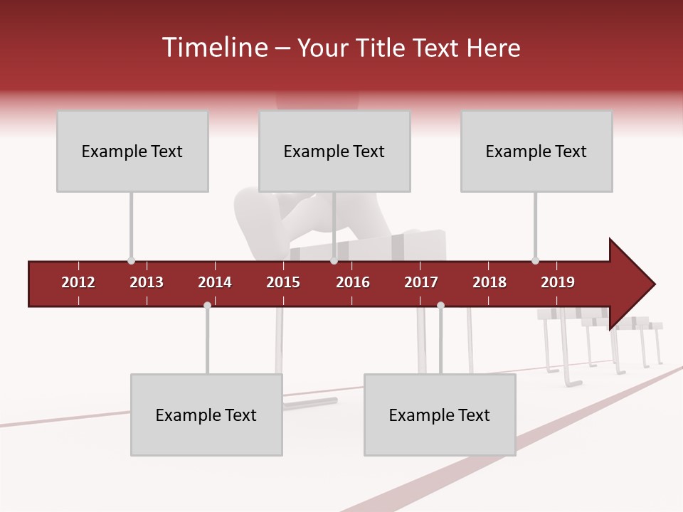 Image Run Competition PowerPoint Template