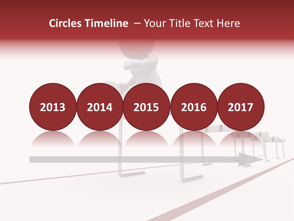 Image Run Competition PowerPoint Template