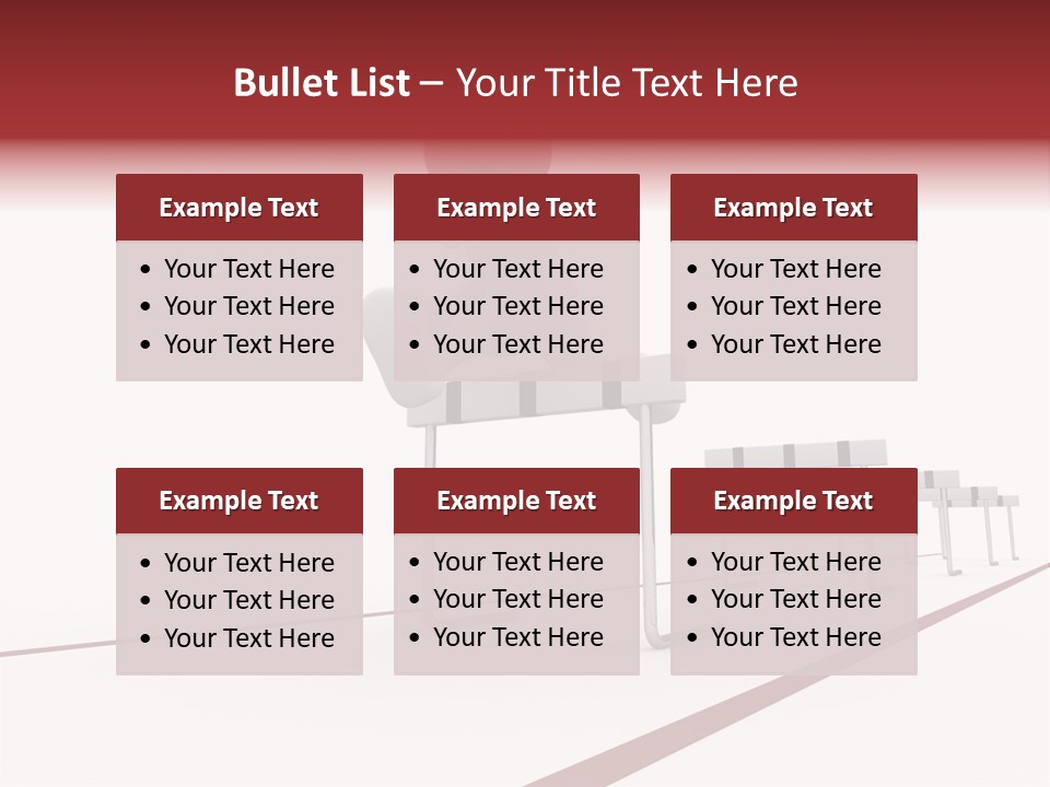 Image Run Competition PowerPoint Template