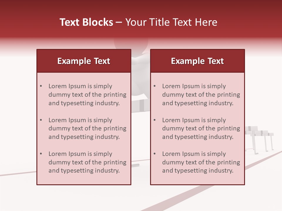 Image Run Competition PowerPoint Template