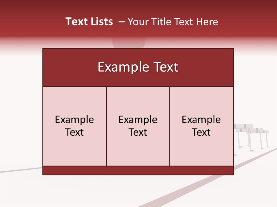 Image Run Competition PowerPoint Template