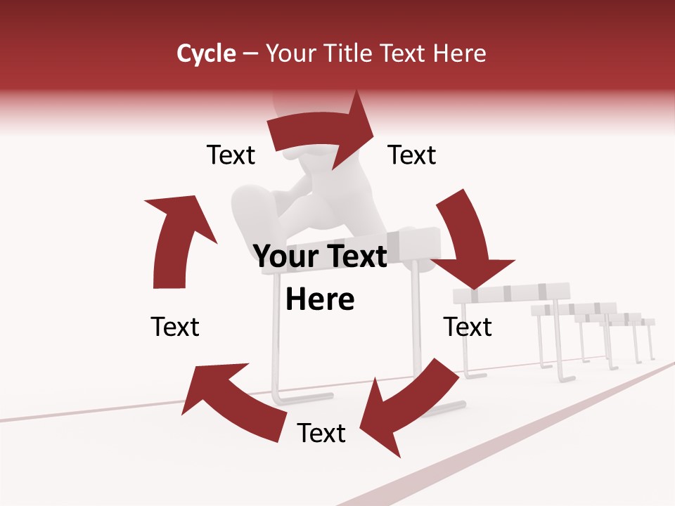 Image Run Competition PowerPoint Template