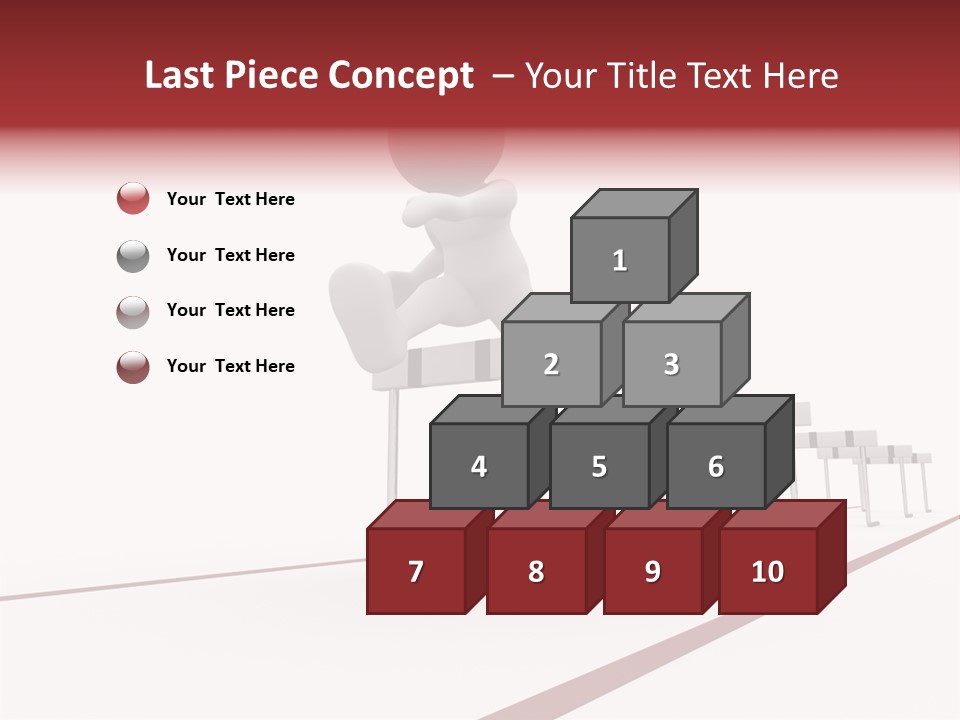 Image Run Competition PowerPoint Template