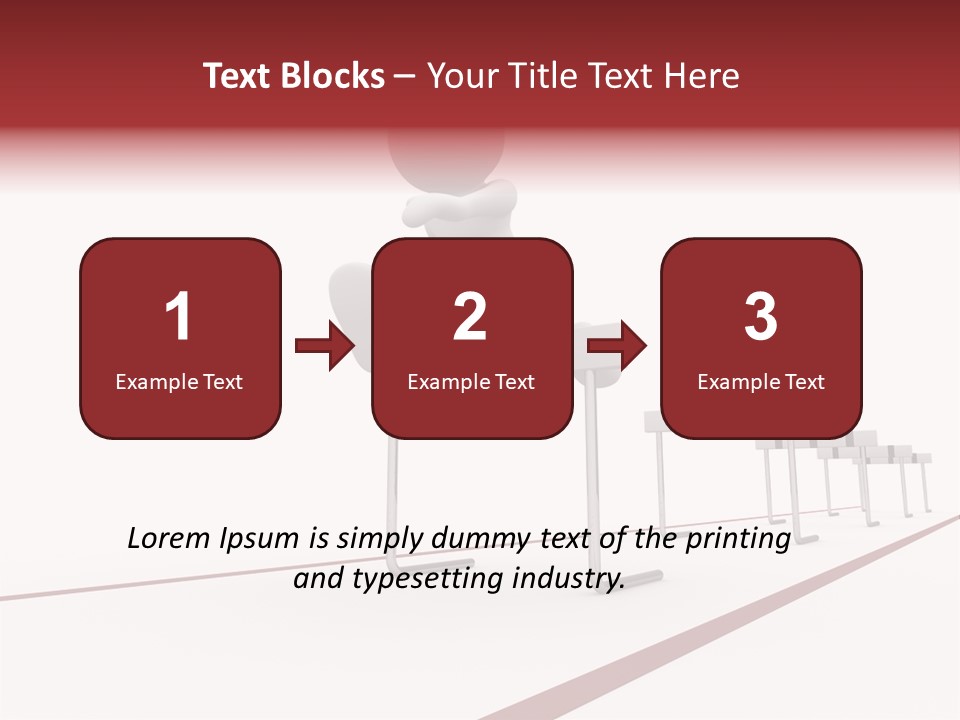 Image Run Competition PowerPoint Template
