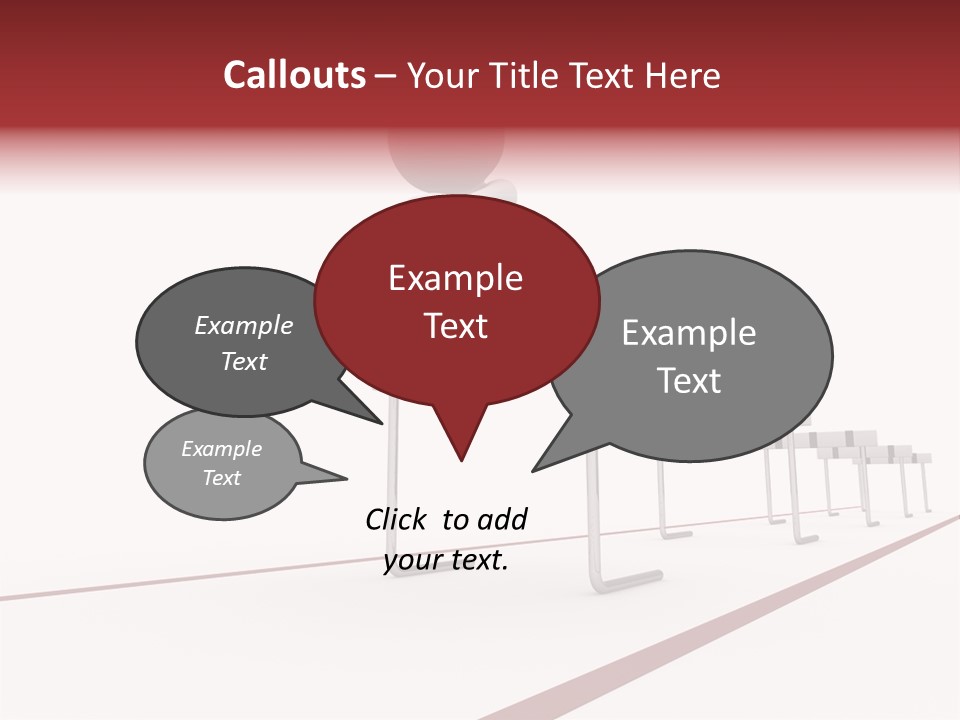 Image Run Competition PowerPoint Template