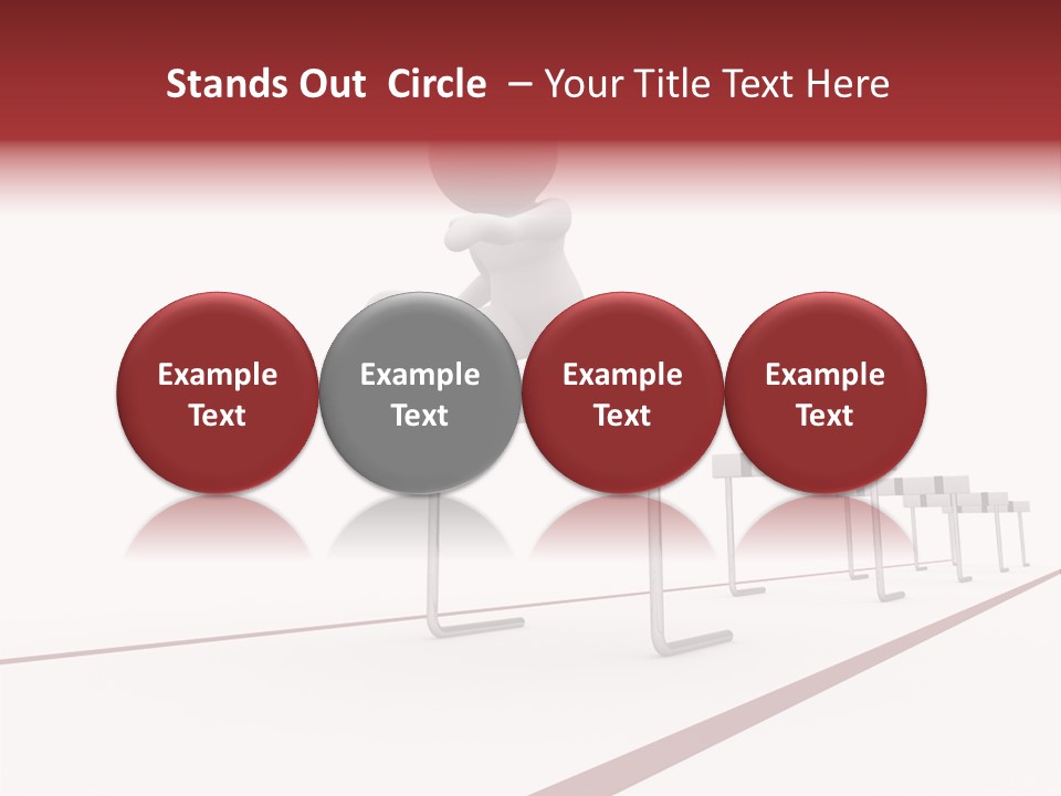 Image Run Competition PowerPoint Template