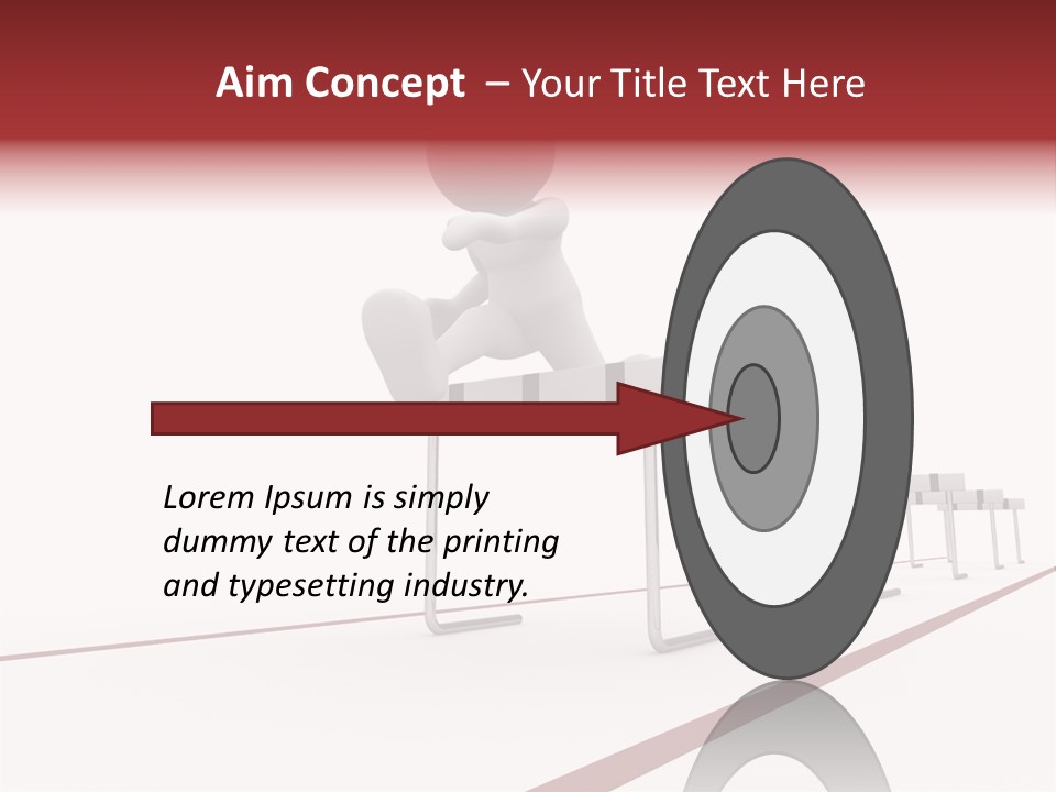 Image Run Competition PowerPoint Template