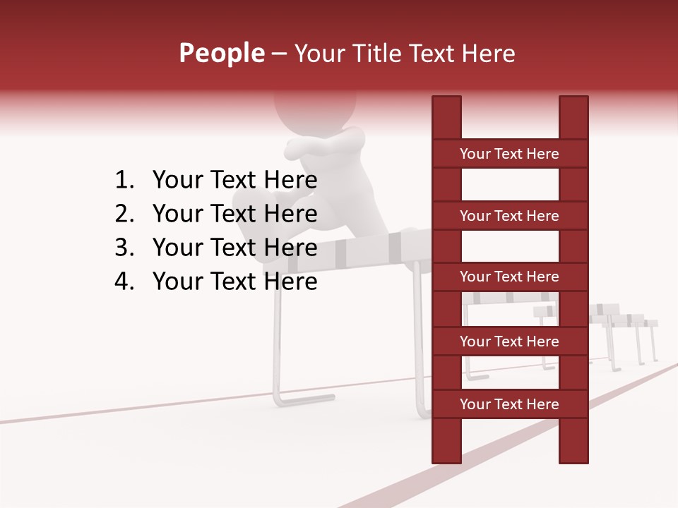 Image Run Competition PowerPoint Template