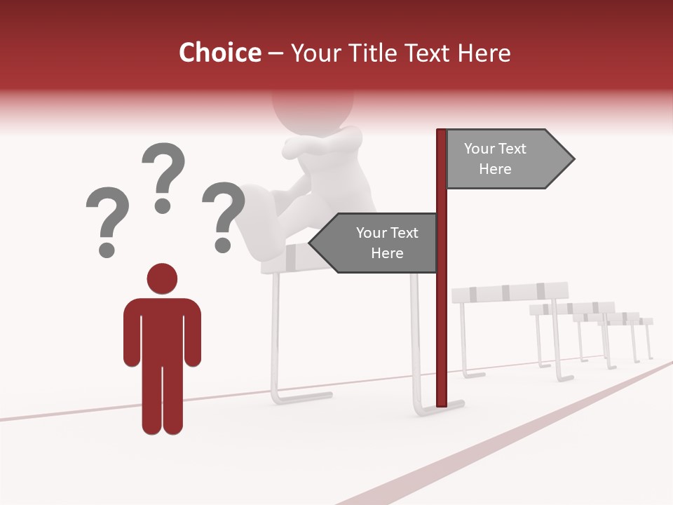 Image Run Competition PowerPoint Template